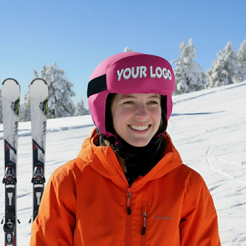 Personalisierte Helmüberzüge | Ski-Helmüberzug mit Name & Logo