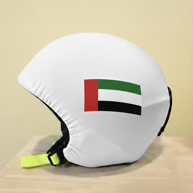 	غطاء خوذة تزلج مخصص