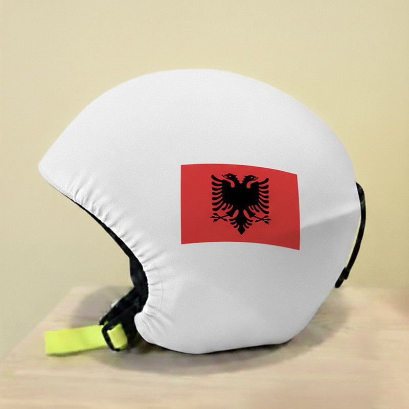 	🇦🇱 Mbulesë e personalizuar për helmetën e skive