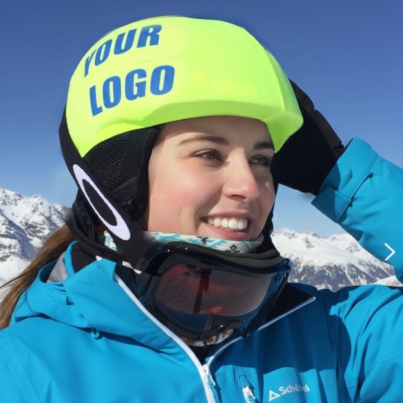 Personalized Ski Helmet Cover - Example 1