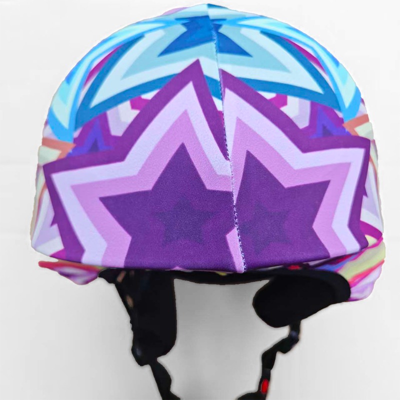 Custom Printed Helmet Cover 3