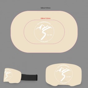 Custom Ski Goggle Protection Cover - CUSTOM DESIGNED GO...