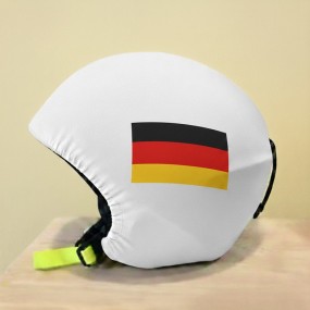 Skihelmüberzüge bedrucken lassen