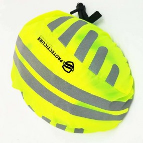 Custom Printed Reflective Bicycle Helmet Cover