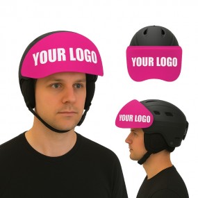 Custom Ski Helmet Visor Protector with Logo | Bulk Prom...