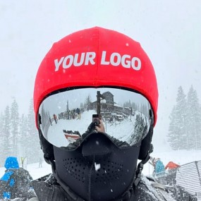 Personalisierte Helmüberzüge | Ski-Helmüberzug mit Name...