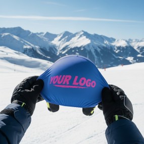 Custom Printed Ski Helmet Covers | Name, Number & Logo